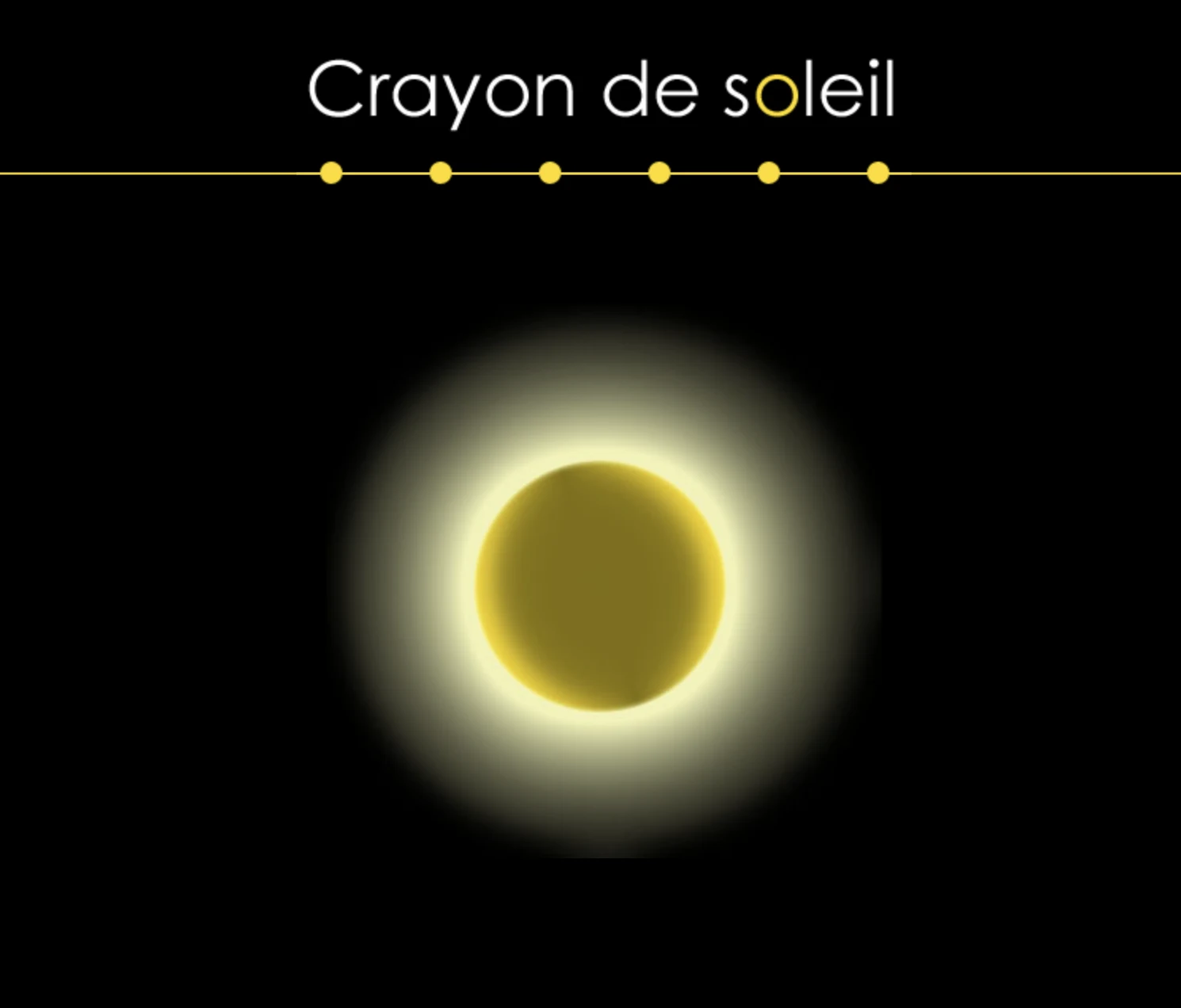 Crayon de Soleil